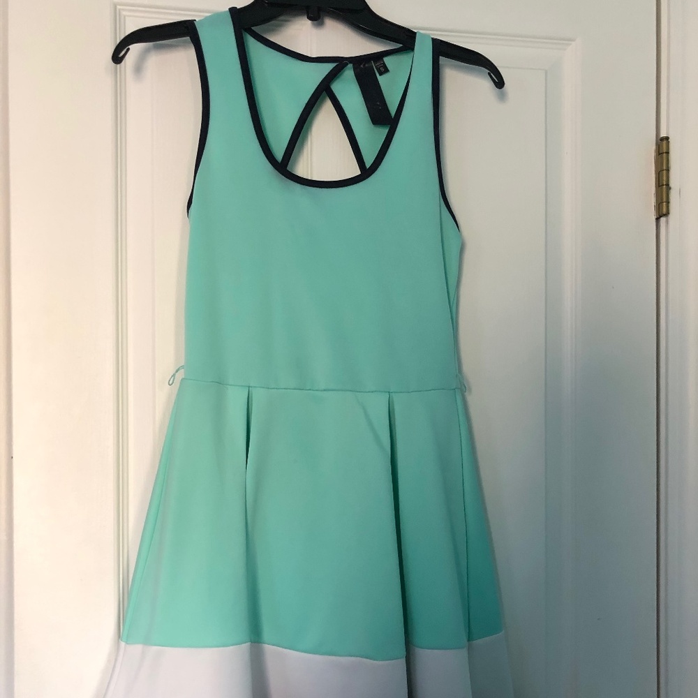 Betsey Johnson l Light turquoise spring dress (M)